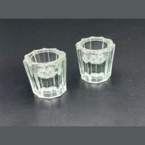 گوده شیشه ای 4 عددی برای استفاده در دندانپزشکی.