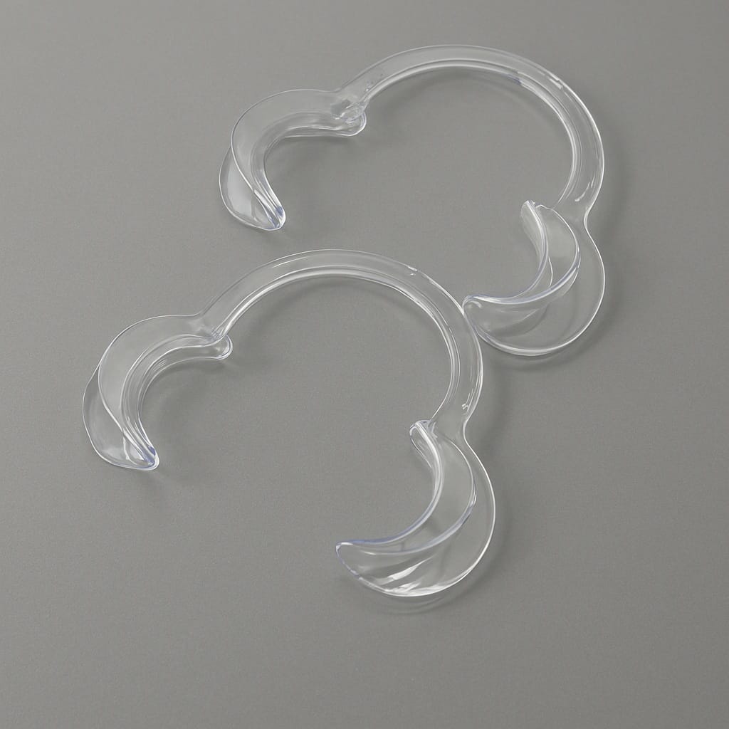 mouth-opener-horseshoe-1.jpg Clear Horseshoe Cheek Retractor - Image 1